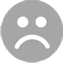 Sad face representing low engagement